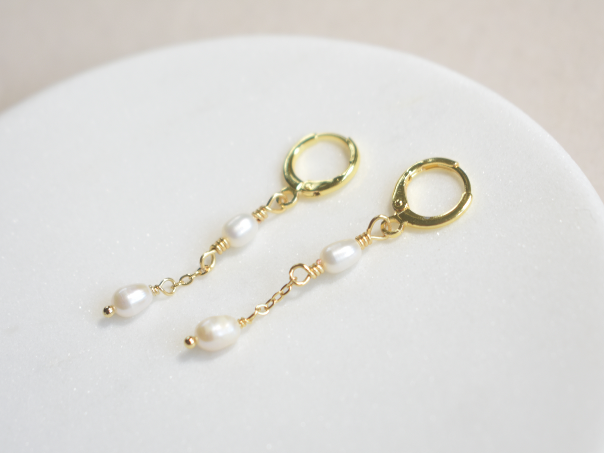 Pearl Drop Earrings