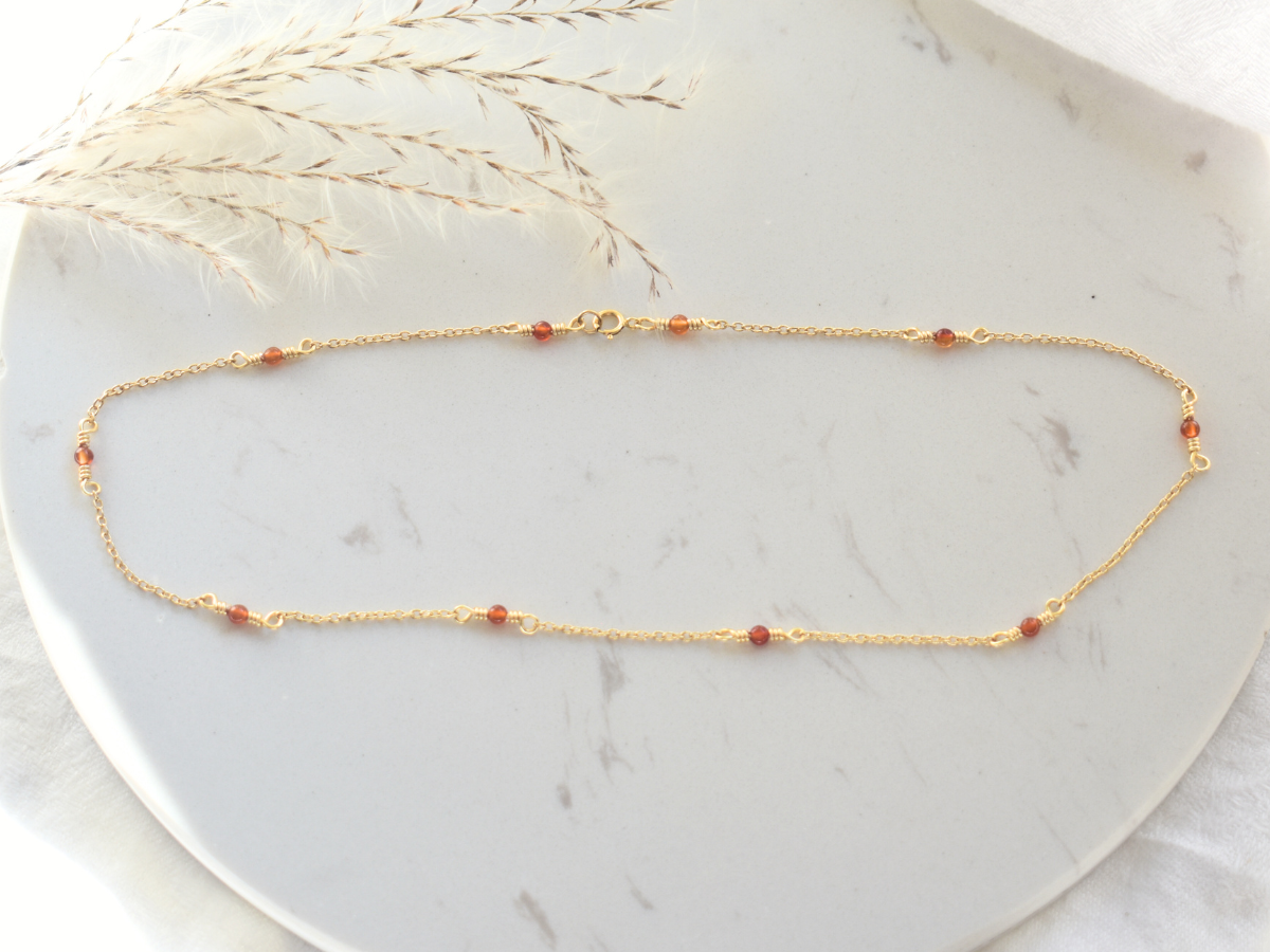Carnelian Nara Necklace