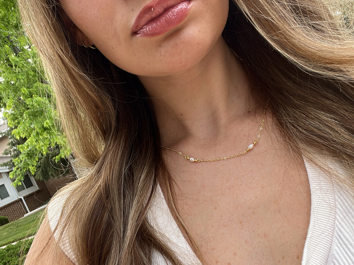Pearl Linked Necklace