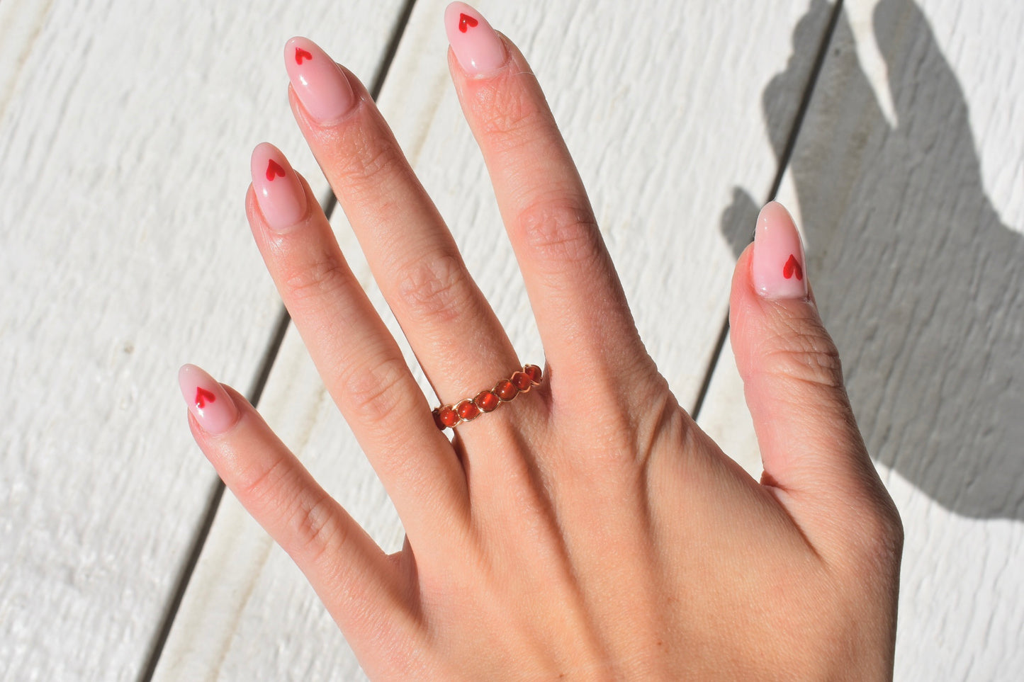 Carnelian Braided Ring