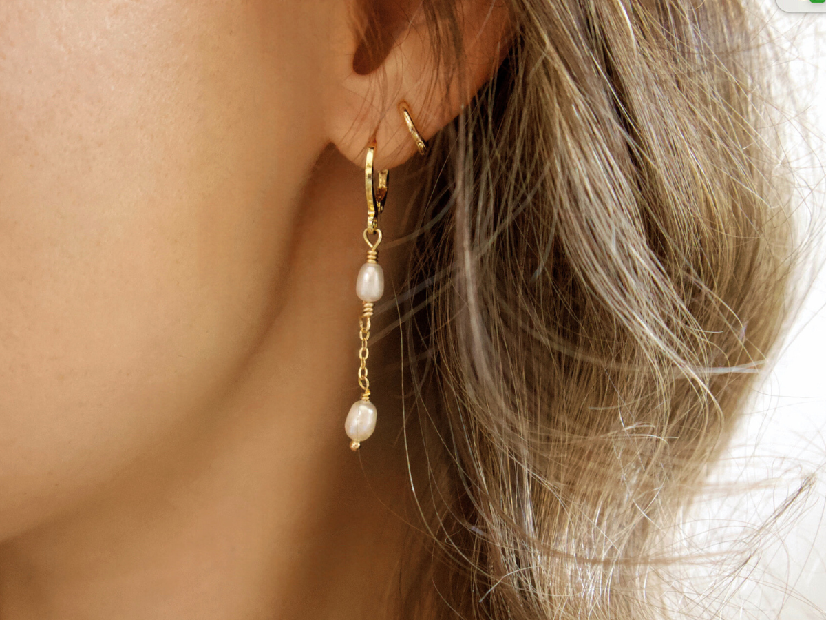 Pearl Drop Earrings