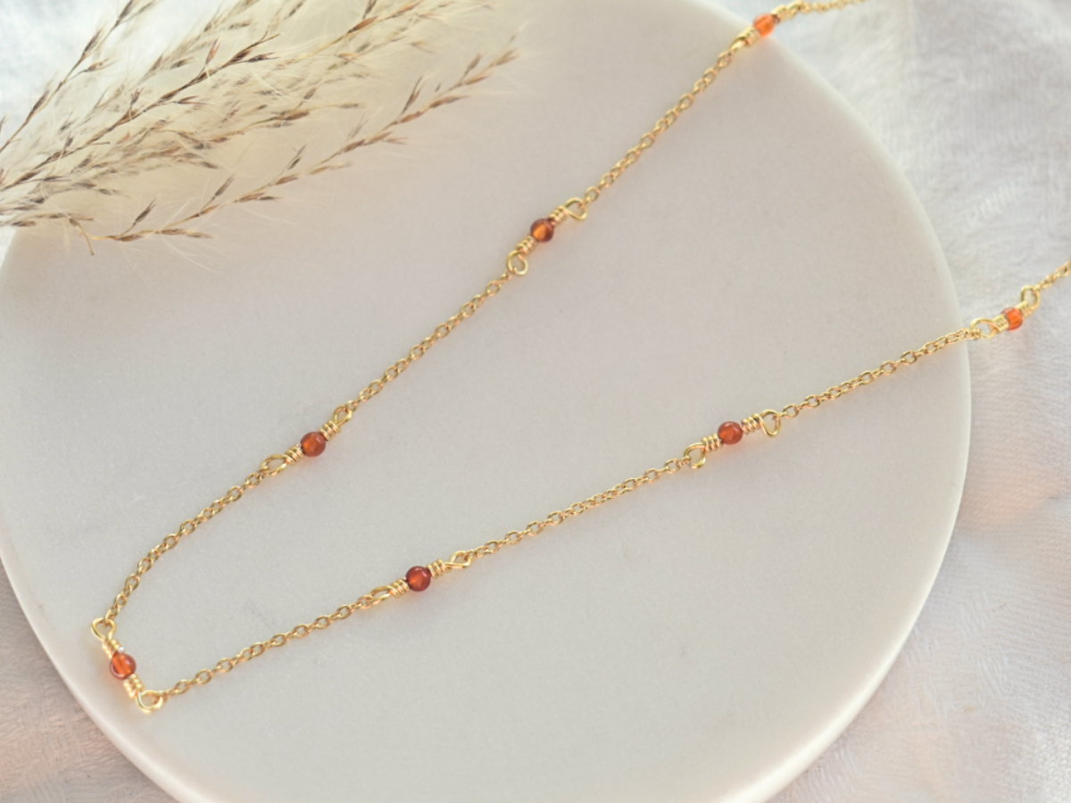 Carnelian Nara Necklace
