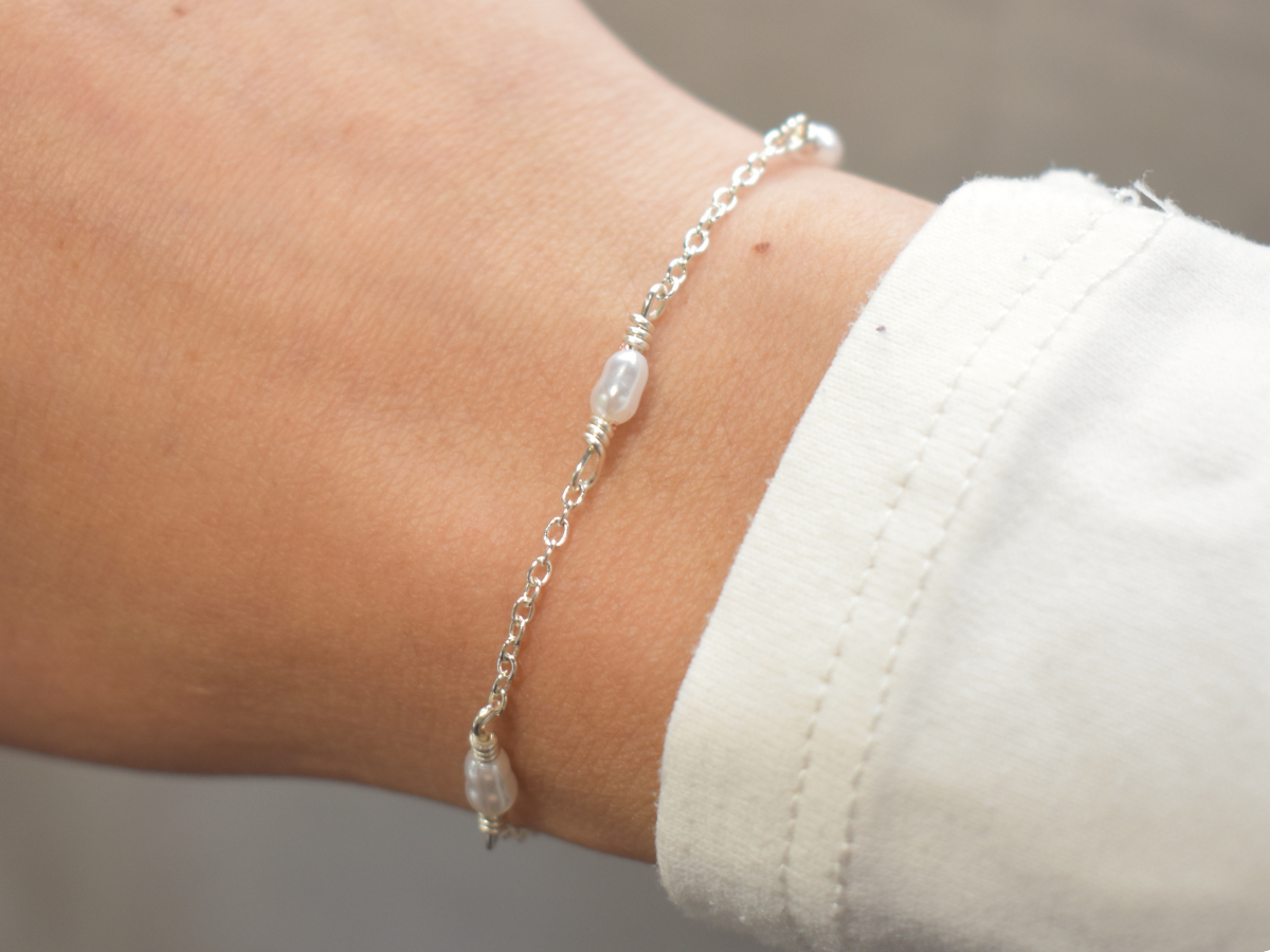 Pearl Linked Bracelet