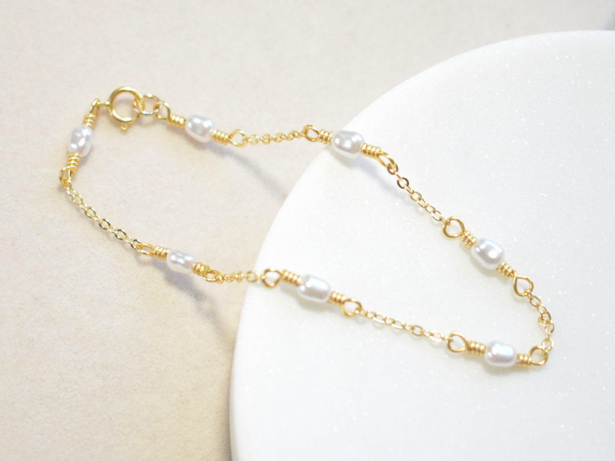 Pearl Linked Bracelet