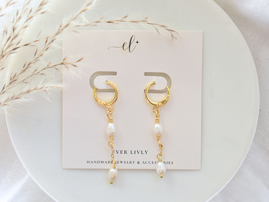 Pearl Drop Earrings