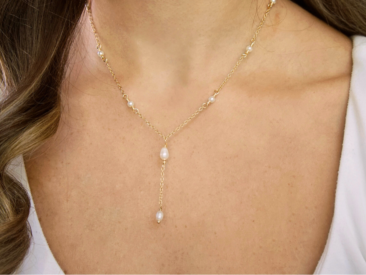 Pearl Drop Necklace