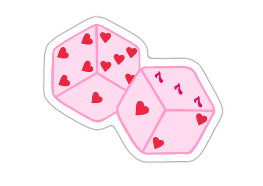 Lucky Dice Sticker