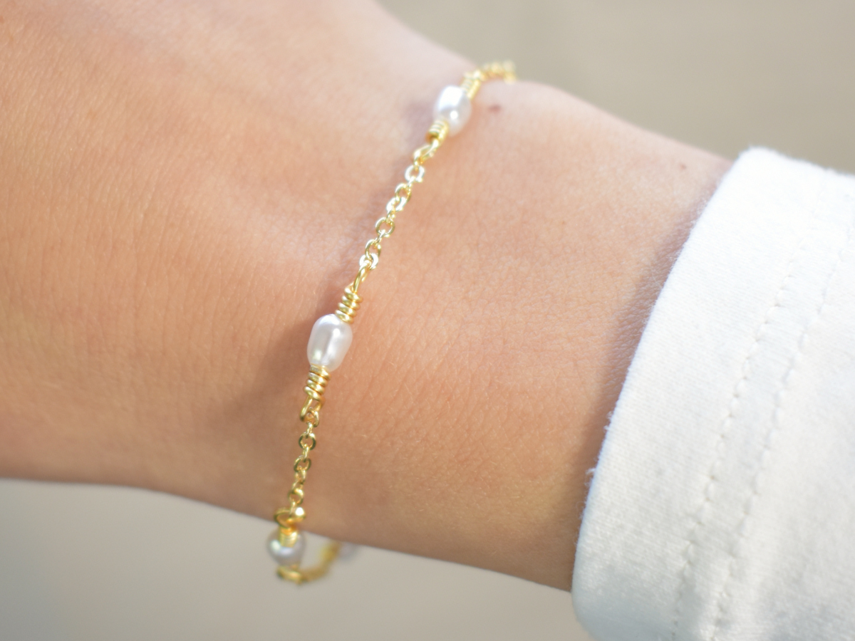 Pearl Linked Bracelet